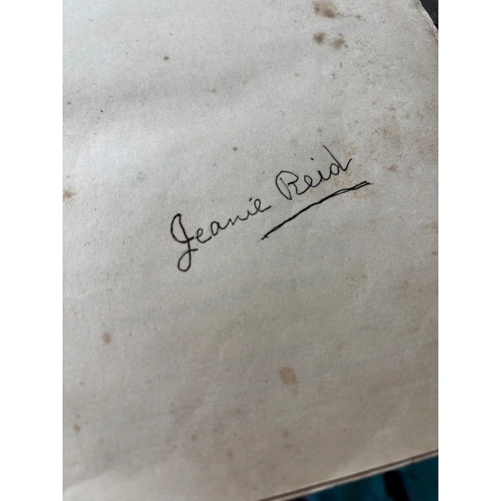 Antique Lyric Gems of Scotland Songbook Burns Songs Moffat Dance Music North